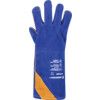 BFNQW, Welders Gauntlet, Blue, Leather, 406mm, Size 10 thumbnail-1