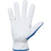 217 Tegera, Cold Resistant Gloves, Blue/White, Nylon/Polyester Liner, Leather Coating, Size 10 thumbnail-2