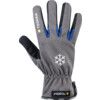 417 Tegera, Cold Resistant Gloves, Black/Grey, Fleece/Polyester Liner, Leather Coating, Size 8 thumbnail-1