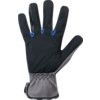 417 Tegera, Cold Resistant Gloves, Black/Grey, Fleece/Polyester Liner, Leather Coating, Size 10 thumbnail-2