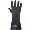 BST8814, Heat Resistant Gloves, Black, Cotton, Cotton Liner, Neoprene Coating, 260°C Max. Compatible Temperature, Size 10 thumbnail-1