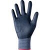 381 Mechanical Hazard Gloves, Black/Grey, Polyester/Spandex Liner, Nitrile Foam Coating, EN388: 2016, 4, 1, 2, 1, X, Size XL thumbnail-2