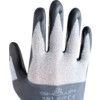 381 Mechanical Hazard Gloves, Black/Grey, Polyester/Spandex Liner, Nitrile Foam Coating, EN388: 2016, 4, 1, 2, 1, X, Size XL thumbnail-4
