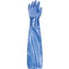 690, Chemical Resistant Gloves, Blue, PVC, Cotton Liner, Size 8 thumbnail-2