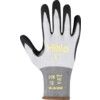 Cut Resistant Gloves, 18 Gauge Cut F, Size 9, Black & Grey, Nitrile Palm, EN388: 2016 thumbnail-1