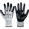 Cut Resistant Gloves, 13 Gauge Cut B, Size 10, Black & Grey, Nitrile Foam Palm, EN388: 2016, Pack of 12 Pairs thumbnail-0