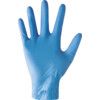 Disposable Gloves, Blue, Nitrile, 2.8mil Thickness, Powder Free, Size XL, Pack of 100 thumbnail-2