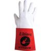 ST/100 Ultima, Welding Gloves, Red/White, Leather, Size 10 thumbnail-1