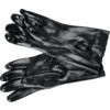487 Northgrip, General Handling Gloves, Black, PVC Coating, Size 9 thumbnail-0