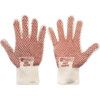 9010, Heat Resistant Gloves, Natural/Red, Cotton, Cotton Liner, Nitrile Coating, 250°C Max. Compatible Temperature, Size 9 thumbnail-0