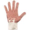 9009, Heat Resistant Gloves, Natural/Red, Cotton, Cotton Liner, Nitrile Coating, 250°C Max. Compatible Temperature, Size 7 thumbnail-2