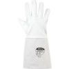 LMW124 Tigmaster™, Welders Gauntlet, White, Leather, 340mm, Size L thumbnail-1