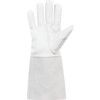 LMW124 Tigmaster™, Welders Gauntlet, White, Leather, 340mm, Size L thumbnail-2