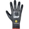Cut Resistant Gloves, Foam Nitrile Palm Coated, Black, Cut F, Size 9 thumbnail-1