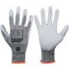 Cut Resistant Gloves, Grey, PU Palm, Cotton Liner, EN388: 2016, 3, X, 4, 3, E, Size 9 thumbnail-0