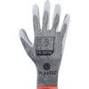 Cut Resistant Gloves, Grey, PU Palm, Cotton Liner, EN388: 2016, 3, X, 4, 3, E, Size 9 thumbnail-1