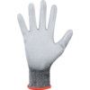 Cut Resistant Gloves, Grey, PU Palm, Cotton Liner, EN388: 2016, 3, X, 4, 3, E, Size 9 thumbnail-2