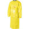 AlphaTec 3000, Apron with Sleeves, Reusable, Unisex, Yellow, Extra Large thumbnail-0