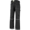 Mens Work Trousers, Black, 34" Waist, Regular Fit, 31" Leg thumbnail-1