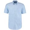 KK350 Men's 18in Short Sleeve Light Blue Oxford Shirt thumbnail-0