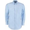 KK351 Men's 17in Long Sleeve Light Blue Oxford Shirt thumbnail-0