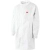 4440, Chemical Protective Lab Coat, Disposable, Unisex, White, Polypropylene, XL thumbnail-0