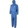 4532+, Chemical Protective Coveralls, Disposable, Type 5/6, Blue, SMS Nonwoven Fabric, Zipper Closure, Chest 43-45", XL thumbnail-0