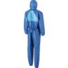 4532+, Chemical Protective Coveralls, Disposable, Type 5/6, Blue, SMS Nonwoven Fabric, Zipper Closure, Chest 43-45", XL thumbnail-1