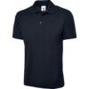 Polo Shirt, Men, Navy Blue, Cotton/Polyester, Short Sleeve, M thumbnail-0