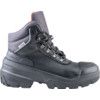 Quatro Plus, Unisex Safety Boots Size 9, Black, Leather, Water Resistant, Steel Toe Cap thumbnail-1