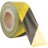 Non-Adhesive Barrier Tape, PVC, Yellow/Black, 75mm x 500m thumbnail-0