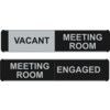 Sliding Sign Meeting Room Vacant/Engaged 255mm x 52mm thumbnail-0