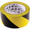Adhesive Hazard Tape, Vinyl, Yellow/Black, 50mm x 33m thumbnail-2