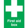 First Aid Box Vinyl Sign 148mm x 210mm thumbnail-0