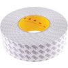 9080HL Double Sided Tape, Acrylic, White, 50mm x 50m thumbnail-2