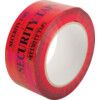 'Tamper Evident Security' Adhesive Safety Tape, Polypropylene, Red, 48mm x 50 thumbnail-0