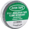 Electrical Tape, PVC, Grey, 19mm x 33m, Pack of 10 thumbnail-2