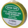 Electrical Tape, PVC, Green/Yellow, 19mm x 33m, Pack of 10 thumbnail-2