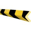 Protection Foam, Right Angled, Polyurethane, Yellow/Black, 5m x 26mm x 26mm thumbnail-0