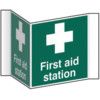 FIRST AID STATION (PROJECTIONSIGN) - RPVC (200MM FACE) thumbnail-0