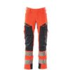 ACCELERATE SAFE TROUSERS WITH KNEEPAD POCKETSHI-VIS RED/DARK NAVY (L32W34.5) thumbnail-0