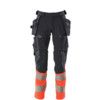 ACCELERATE SAFE TROUSERS WITH HOLSTER POCKETSDARK NAVY/HI-VIS RED (L32W48.5) thumbnail-0
