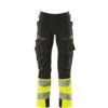 ACCELERATE SAFE TROUSERS WITH KNEEPAD POCKETSBLACK/HI-VIS YELLOW (L35W35.5) thumbnail-0