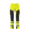 ACCELERATE SAFE TROUSERS WITH KNEEPAD POCKETS HI-VIS YELLOW/DARK NAVY (L30W34.5) thumbnail-0