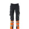 ACCELERATE SAFE TROUSERS WITH THIGH POCKETS DARKNAVY/HI-VIS ORANGE (L35W40.5) thumbnail-0