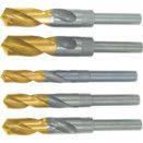 HSS 1/2" Reduced Parallel Shank (Blacksmiths) Drills  - TiN Tipped - Metric  thumbnail-0