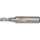 HSS-Co 5% KC3 3* Flute Throwaway Milling Cutters, Weldon Shank: Long Series, Metric - Uncoated thumbnail-0