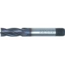 Series 36 HSS-Co 8% Threaded Shank Multi Flute End Mills - TiALN Coated - Metric thumbnail-0