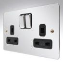 13A Edge Dual Earth DP Switchsocket Outlets thumbnail-1