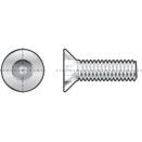 Security Screw, Metric - A2 Stainless - Hex Countersunk Flat Head - DIN 912-Hex Pin thumbnail-0